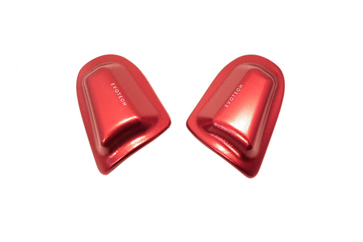 Copertura Specchietto Retrovisore Per Mazda 2 Demio 2007-2013 – Alloggiamento In ABS Verniciato Rosso Scuro (Lato Sinistro)
