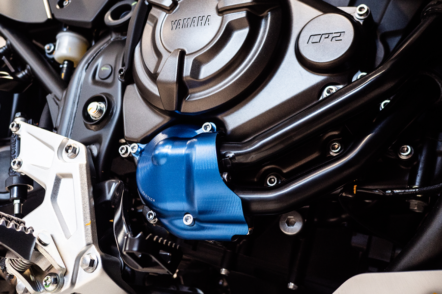 Protezione Pompa Acqua CHICIRIS In Lega Di Alluminio Per Yamaha Tenere 700 XTZ700 - Coperchio Anodizzato Nero
