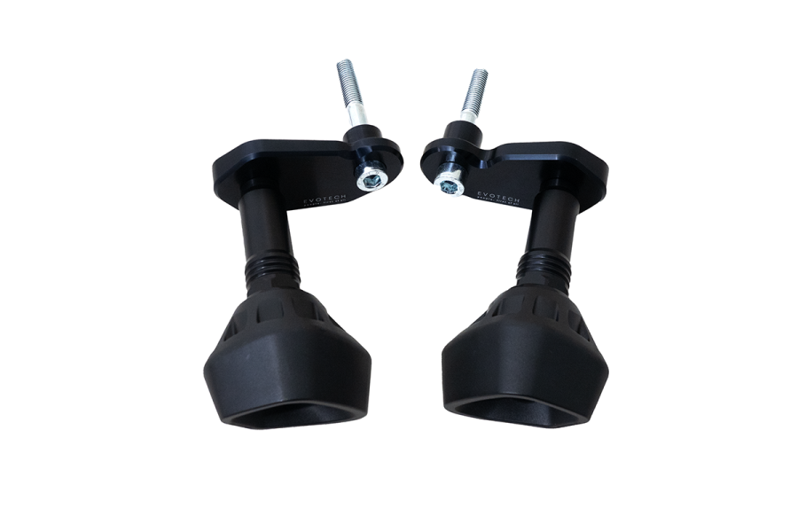 KABUTM 2 Pezzi Tamponi Paratelaio Per Aprilia RS 457 2024 - Slider Anticaduta In Lega Alluminio, Protezione Motore E Scarico, Colore Nero