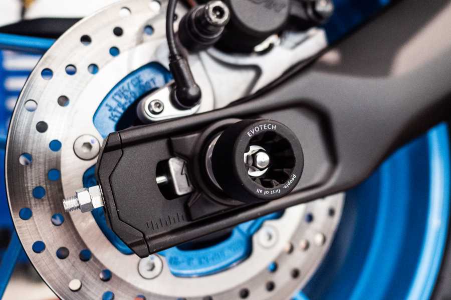 EVOTECH エボテック Front Axle Fork Guard， Silver アクスル