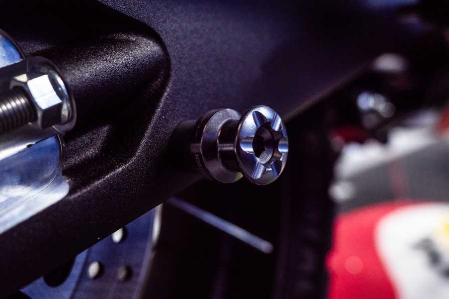 Swingarm Attacchi Sollevatore Posteriore Moto Grand Pitstop - Per Paddock Stand Universali Spool Slider - Foto 13