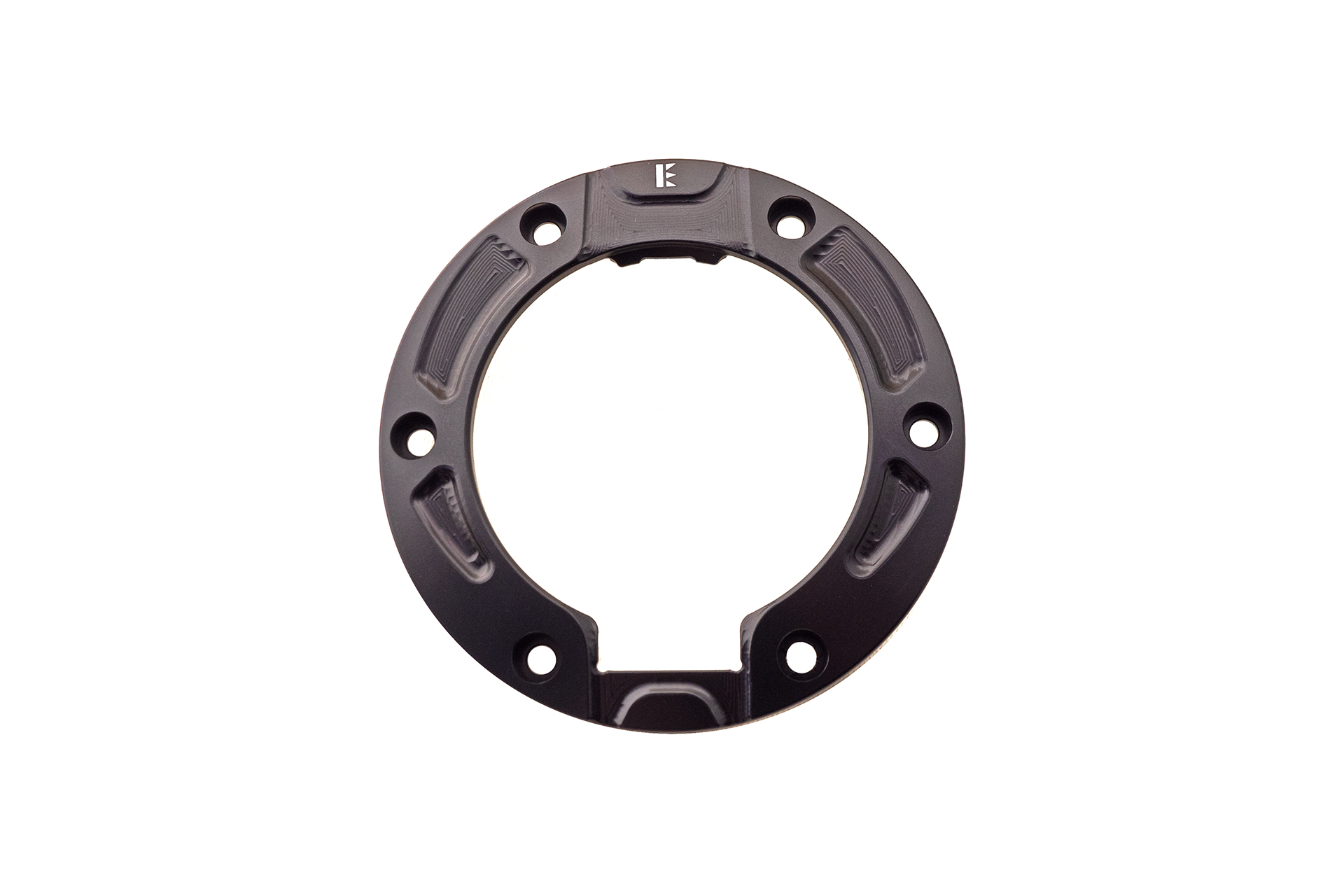 Evotech frame tank cap black- for original gas cap