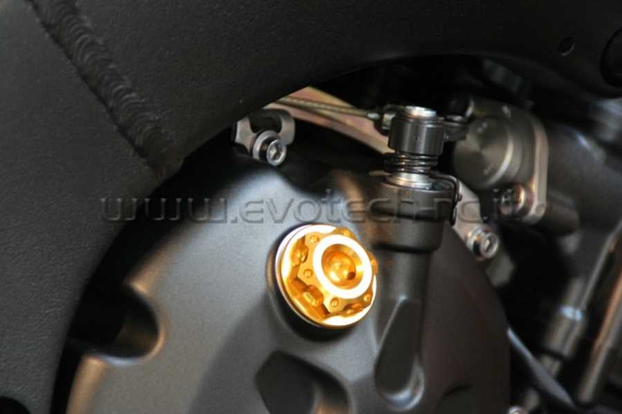 Tappo Olio Motore Antifurto In Alluminio CNC Per YAMAHA MT-10 / MT-10 SP / MT-01 (2016-2024) – Chiave Di Sicurezza, Colore Blu, Anodizzato E Resistente