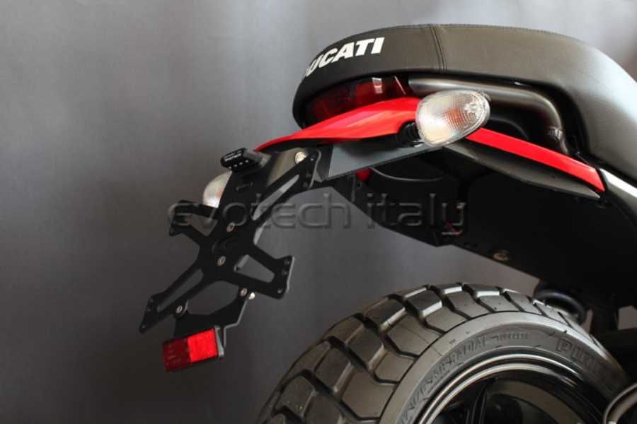 R&G Tail Tidy For Ducati Scrambler Icon 2015-2020 – LP0177BK – Black
