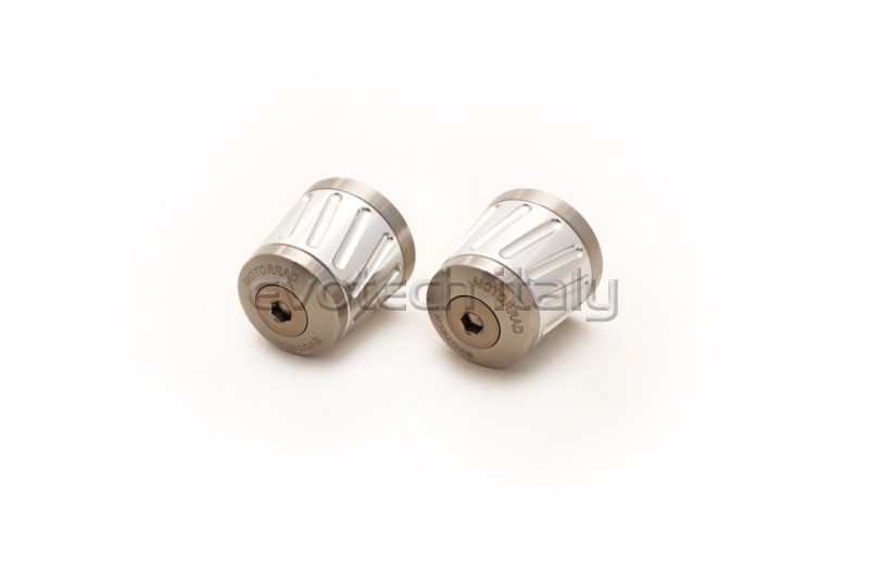 Manopole Manubrio CNC In Alluminio Per BMW R850, S1000R, R1100GS E Altri – Diametro 22/24 Mm, Antracite Con Striscia