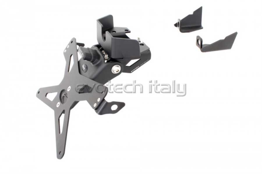 Kit Homologué Plaque Immatriculation + Flèches LED + Feu SMD – Compatible KTM EXC 400 & Universel Moto