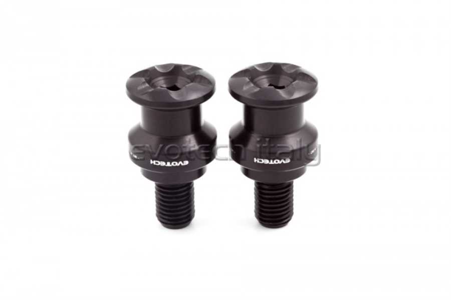 2 Pezzi Nottolini Cavalletto M10*1,25 Per Kawasaki Z750 2000-2022 - Supporto Forcellone Posteriore 10mm - Rosso