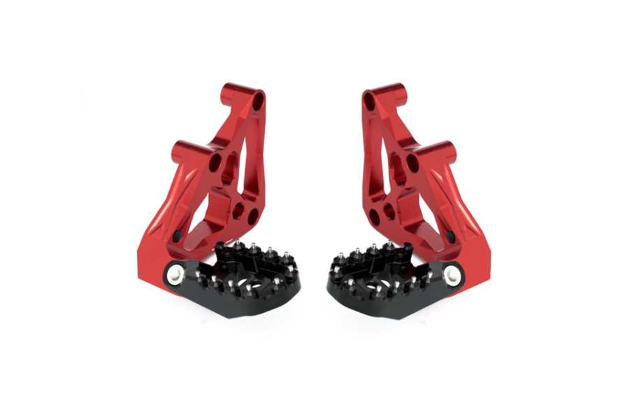 Pedane Posteriori Pieghevoli In Alluminio CNC Per X-ADV 750 (2017-2020) – Stile E Comfort Per Il Passeggero