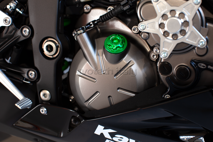 YUAILI store Engine Timing Caps Oil Filler Plug Crankcase Cover Fit For Kawasaki KX250F KX450F KLX450R KX250 KX450 KX 250 450 250F 450F