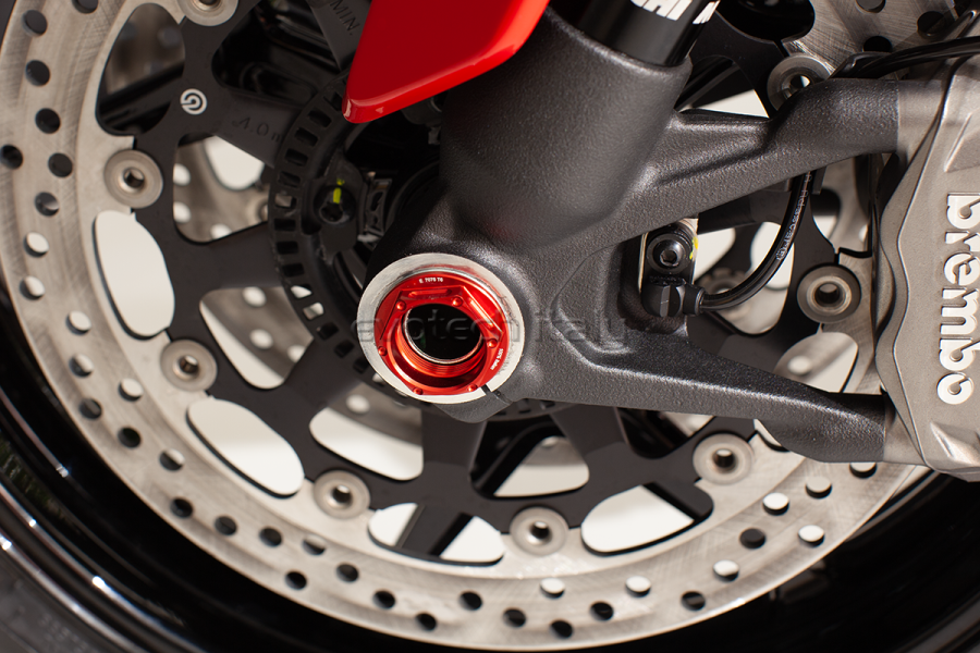 Ergal nut Ducati M25x1.25 (front wheel axle)