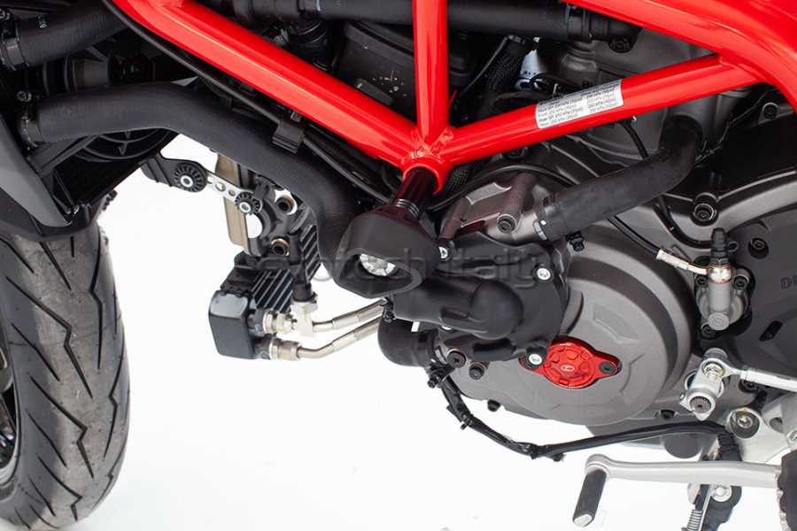 Antishock frame sliders for Ducati Hypermotard 950