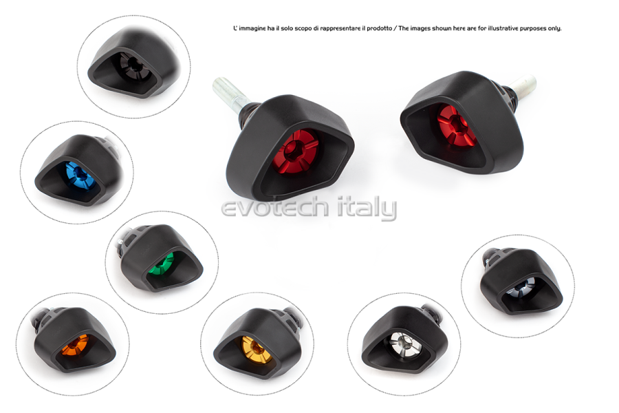 Antishock frame sliders for Kawasaki Z 1000 '17'19