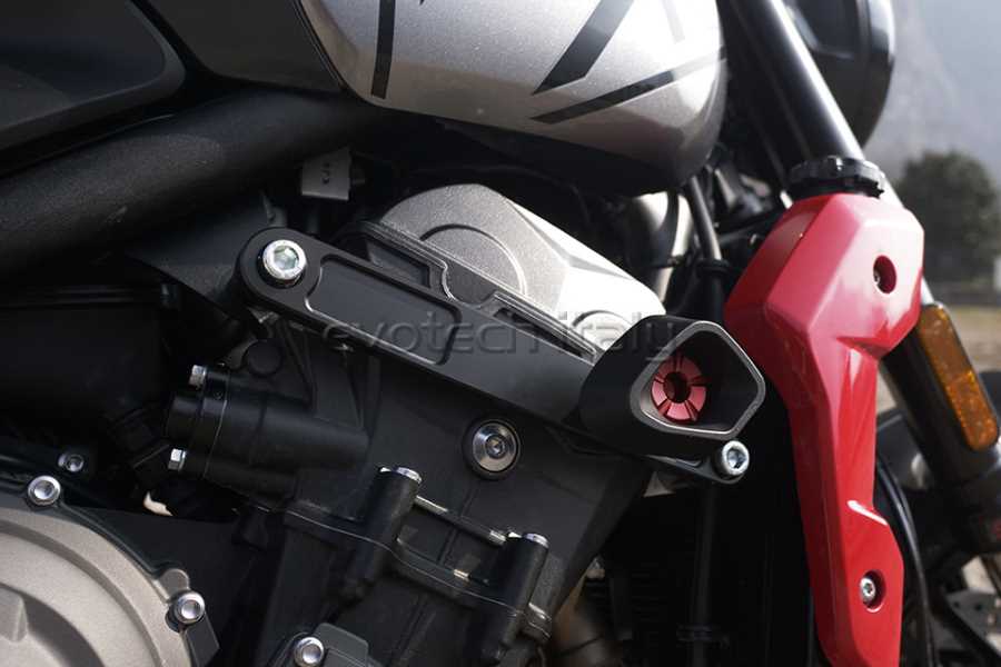 No cut antishock frame sliders Triumph Trident 660 '21'24