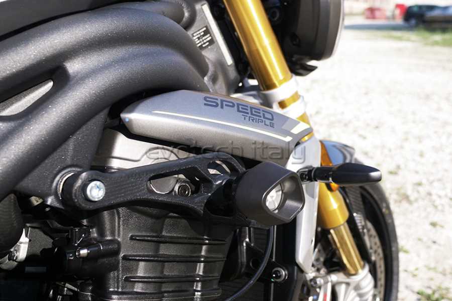 No cut antishock frame sliders Triumph Speed Triple 1200 RS '21'23