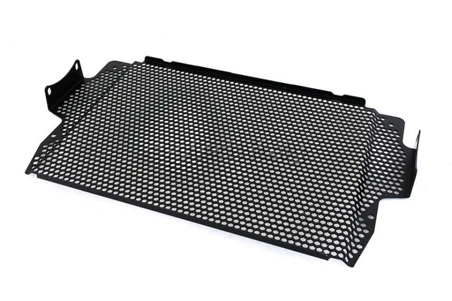 Griglia Radiatore Snake Universale – Emblema 3D In Metallo, Finitura Nero Cromato, Dimensioni 90x60 Mm