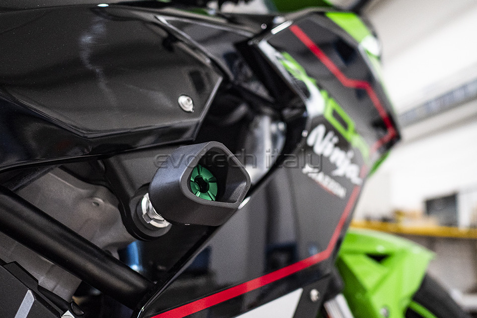 Anti-shock frame sliders for Kawasaki ZX10R '16-'25/ Ninja SE